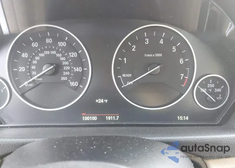 2015 BMW 335I xDrive z USA, uszkodzony, nr VIN WBA3B9G57FNR93986